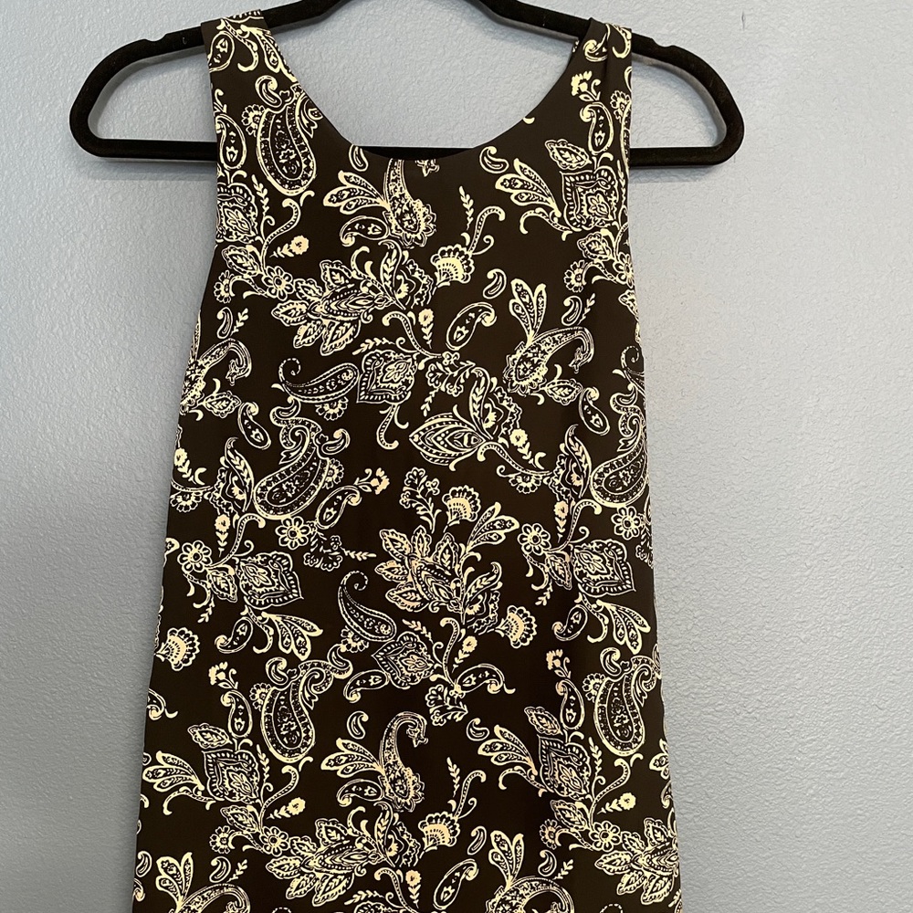 Small Black Pattern Dress